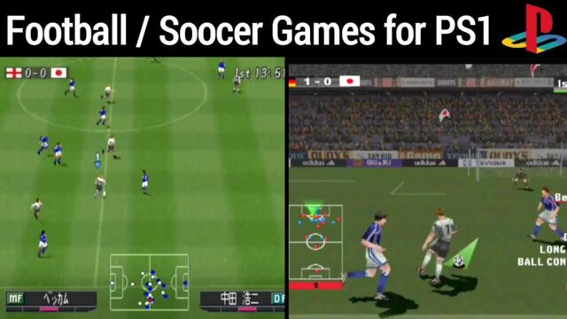 Top 10 Best Football / Soccer Games for PS1