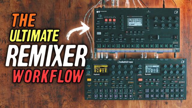 Live Remixing Technique For The Elektron Ocatatrack // Remixer 1.2.2 Tutorial and Demo