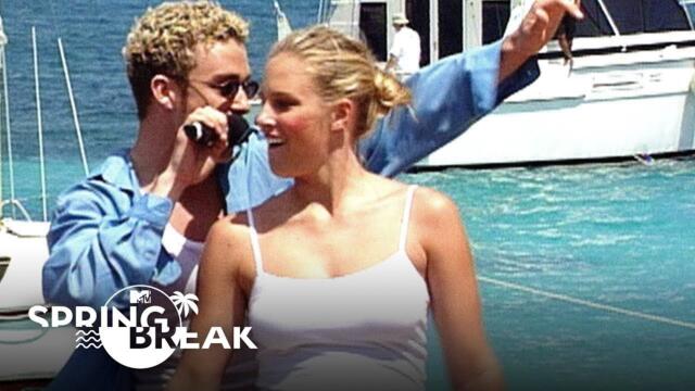 NSYNC Performs "Tearin' Up My Heart" (1999) | MTV Spring Break Throwback