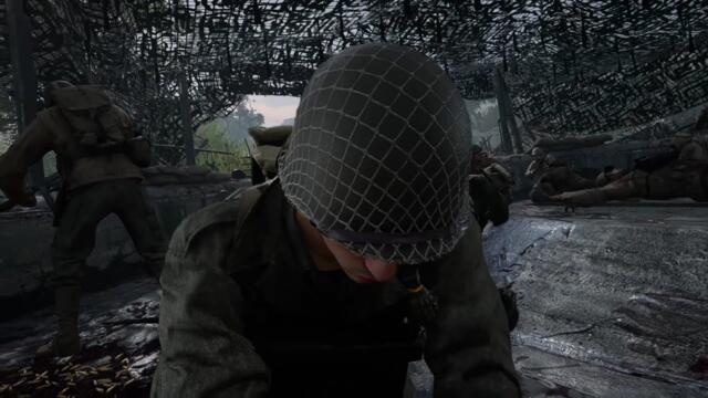REALISTIC SCENE WAR - Call of Duty WW 2 - GAMEPLAY