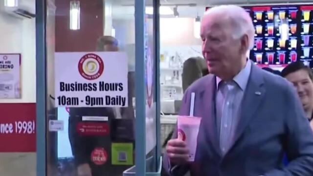 Biden laughs off Trump demand for immediate debate: ‘He’s got nothing else to do’