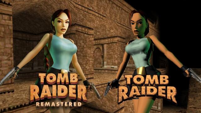 Tomb Raider Remastered | Remastered vs Classic Gameplay Comparison