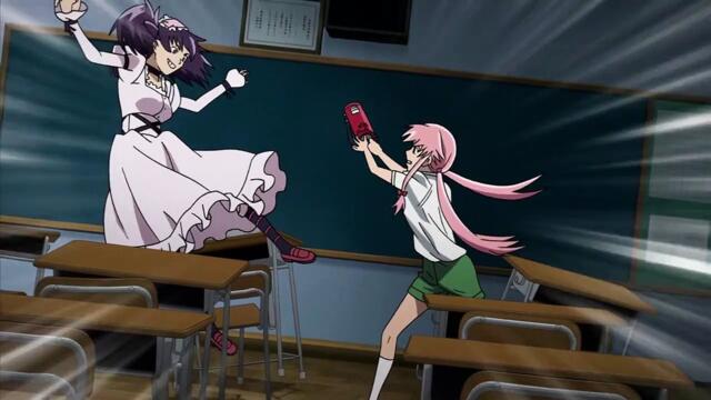 Mirai Nikki [E02][bg subs]