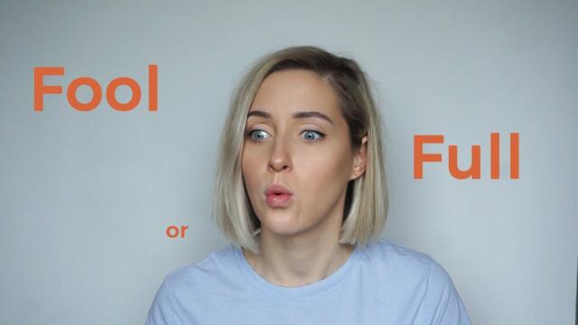Fool vs.Full | American English Pronunciation
