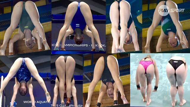Women's Diving | Featured Armstand Dive 10m Handstand Dive l Olympics 2023