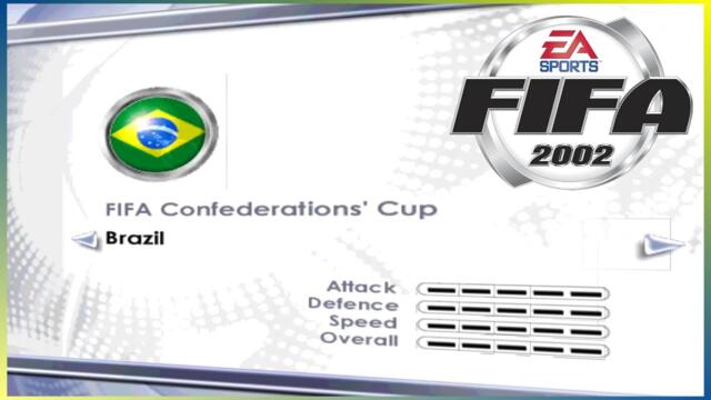 [PC] | FIFA 2002 | CONFEDERATIONS CUP | BRAZIL | PROFESSIONAL DIFFICULTY | LONGPLAY