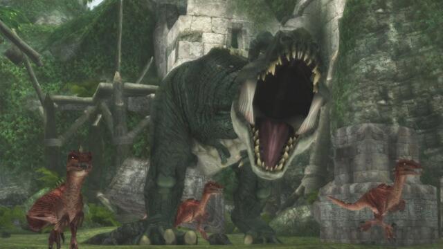 Tyrannosaurus Rex Boss Fight - Tomb Raider