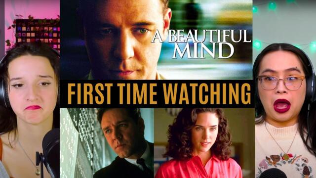 the GIRLS REACT to *A Beautiful Mind* THIS IS HEARTBREAKING! (First Time Watching) Classic Movies