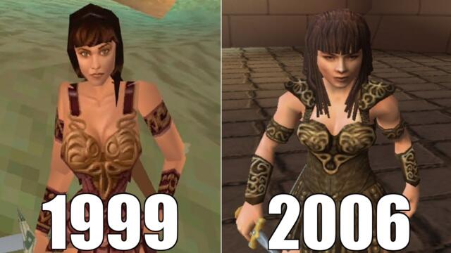Evolution of Xena: Warrior Princess Games [1999-2006]