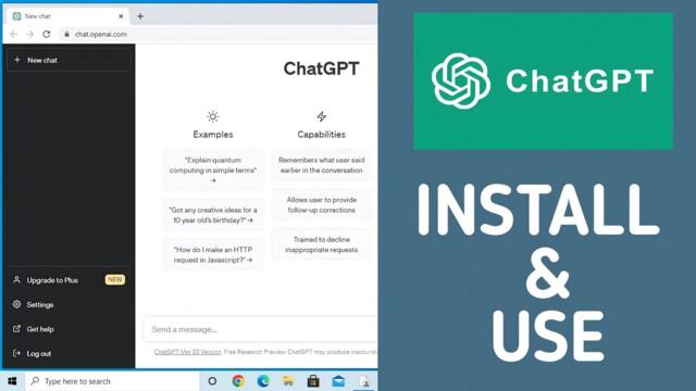 How to Install and Use ChatGPT | Use ChatGPT on PC/Laptop ⏩