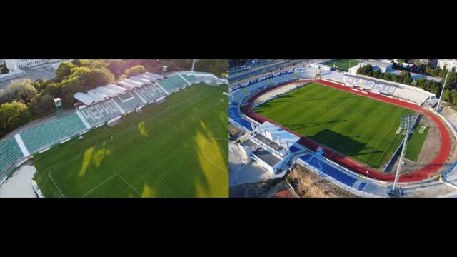 Футболни стадони в България Част V - Тича и Спартак / Football Stadiums of Bulgaria Part V