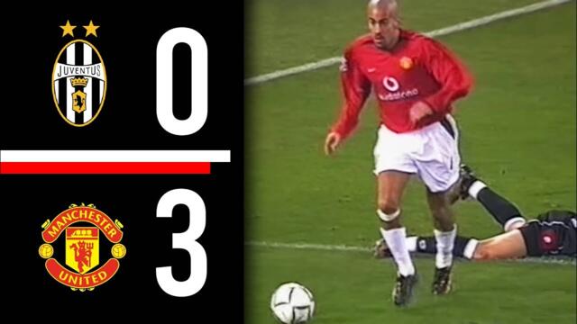 Juventus v Manchester United | UCL | HIGHLIGHTS | On This Day | 2002/2003