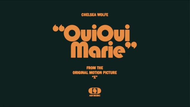 Chelsea Wolfe - Oui Oui Marie (Official Audio) | From the Original Motion Picture "X"
