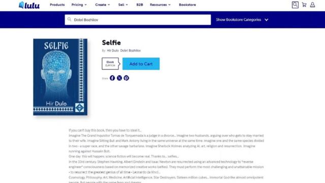 Романът "Селфи" е преведен на английски език. Ако имате приятели в чужбина, дайте едно рамо 😀