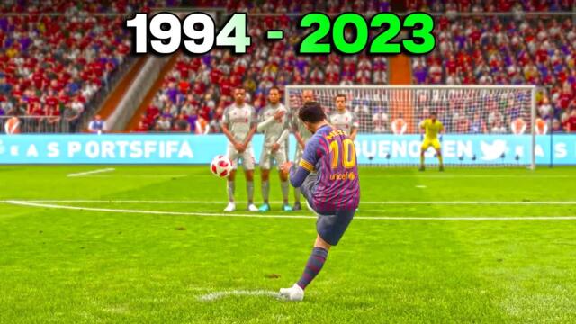 Free Kicks From FIFA 1994 to 2023