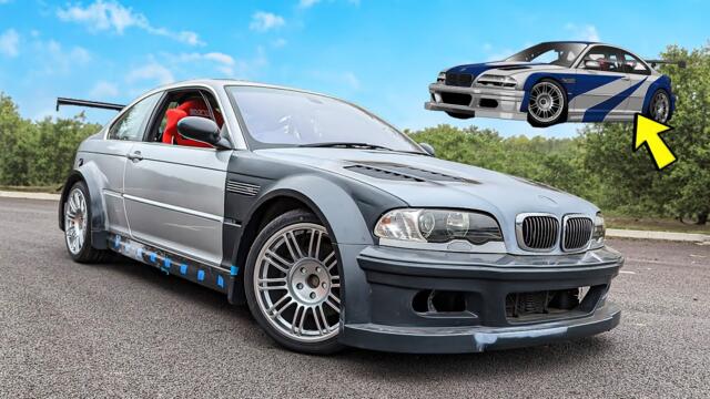Huge Upgrade for the NFS Most Wanted BMW M3 GTR Replica!