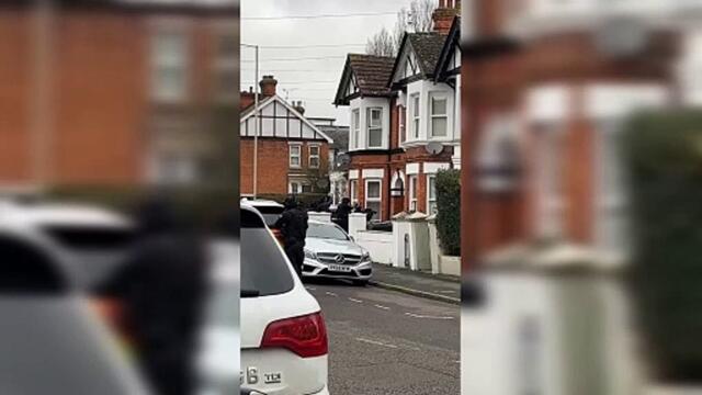 Armed police storm house in Godinton Road, Ashford