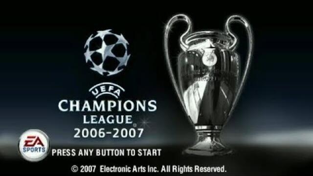 UEFA Champions League 2006–2007 PSP Playthrough - Manchester United