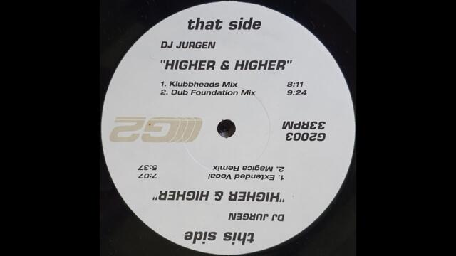 DJ Jurgen - Higher & Higher 💿 Vinyl Recording