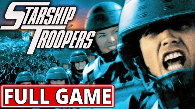 Starship Troopers (video game) - FULL GAME walkthrough | Longplay