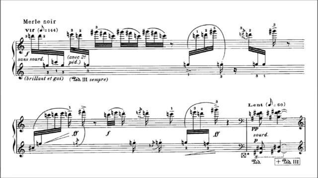 Messiaen, Olivier (1956-1958): Catalogue d'oiseaux pour piano — Yvonne Loriod-Messiaen