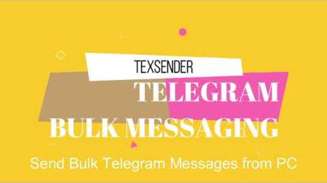 TexSender | Telegram Bulk Message Sender