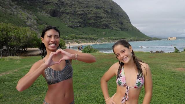 The Girls Surf East Oahu (Dec 23, 2023)  8K HDR