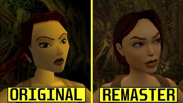 Tomb Raider 3 Remastered vs Original Graphics Comparison