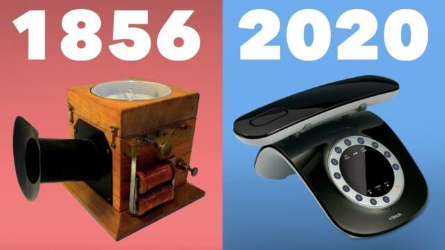 Evolution of the Telephone 1856 - 2020 (Landline)