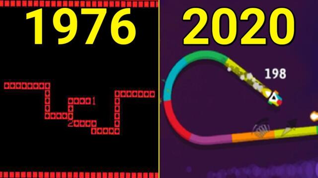 Evolution of Snake Games 1976-2020