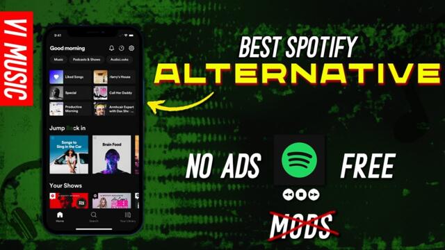 Best Spotify alternative for iOS & Android | No Ads | VI Music app