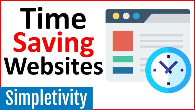 7 FREE Websites that will Save You Time!