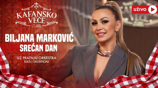 BILJANA MARKOVIC - SRECAN DAN | UZIVO | (ORK KIKA I SKORPIONI) | 2024 | KAFANSKO VECE