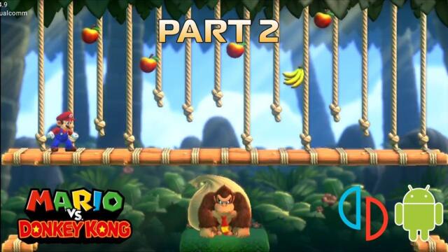 (Yuzu) Mario Vs. Donkey Kong Remake - Second Gameplay