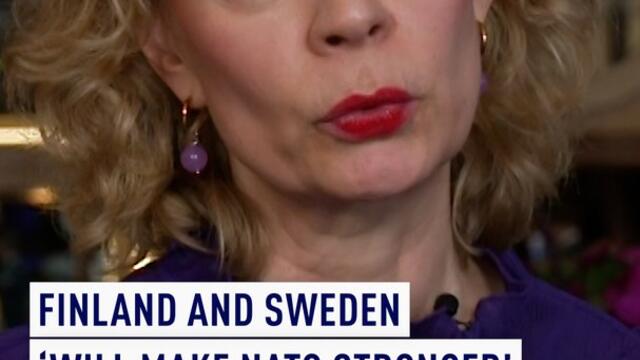 NATO stronger with Finland and Sweden