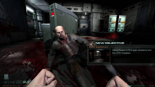 Doom 3 - Sacrificing Elliot Swann for the Soul Cube