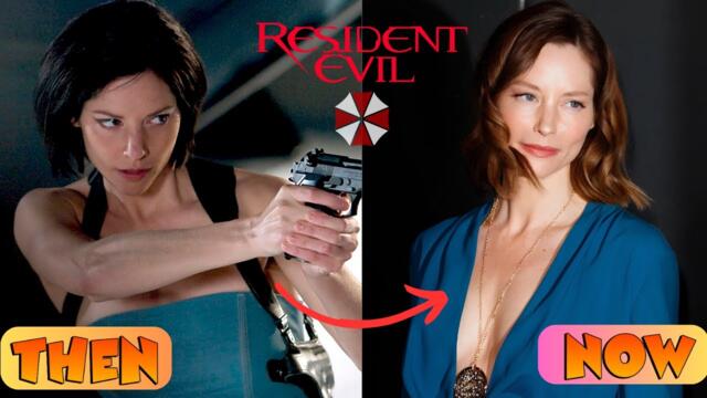 Resident Evil I & II Cast Then and Now (2002 vs 2024)
