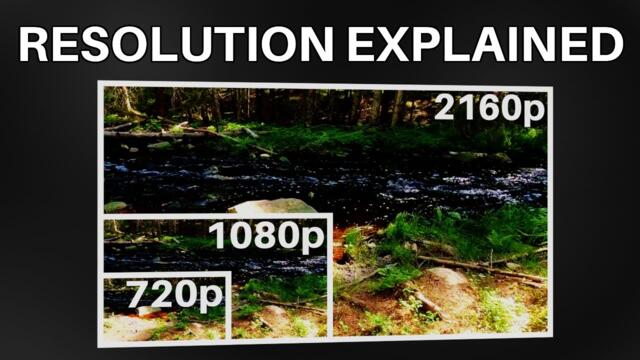 Video Resolution Explained in 1 Minute