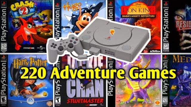 Top 220 Best Adventure Games of All Time on PS1