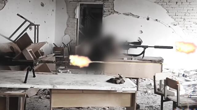 Винтовку СВЛК-14С бьющую на 4 километра применили в Украине