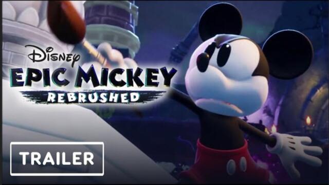 Disney Epic Mickey: Rebrushed | Nintendo Switch Trailer - Nintendo Direct 2024
