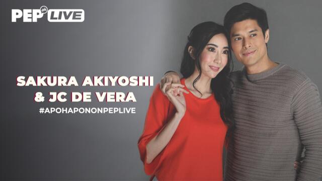 WATCH: JC de Vera and Sakura Akiyoshi on PEP Live!