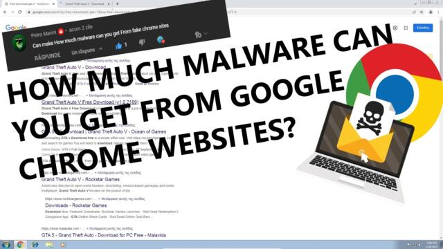 How Much Malware Can You Get From Google Chrome Fake Websites?