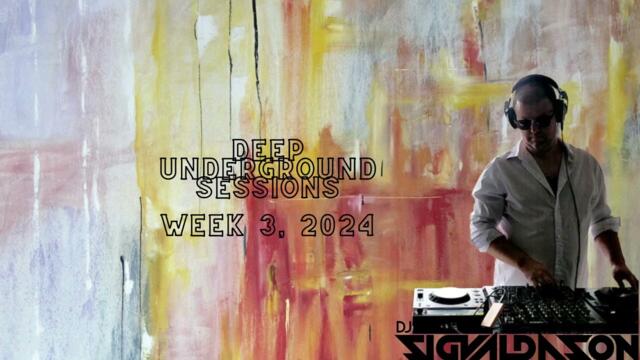Deep Underground Sessions - Week 3, 2024 // DJ Sigvaldason