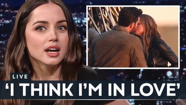 How Ana De Armas REALLY Feels About That Chris Evans Kiss..