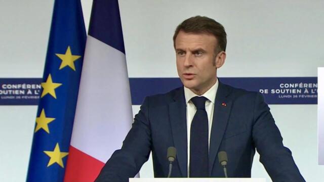 Президент Макрон о войне в Украине: «Ничего нельзя исключать»