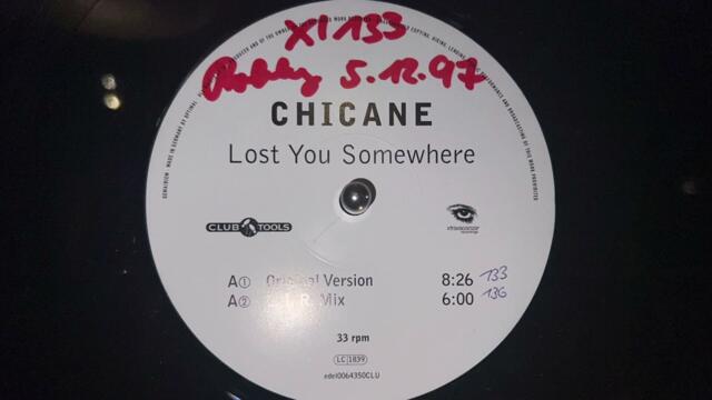 Chicane - Lost You Somewhere (Original Version)