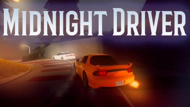 Driving game MIDNIGHT DRIVER gameplay trailer