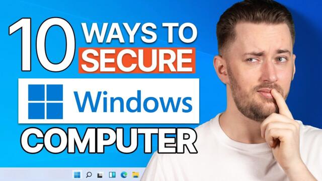 How to Protect your Windows Laptop in 2024 | The Only Tutorial You Need!
