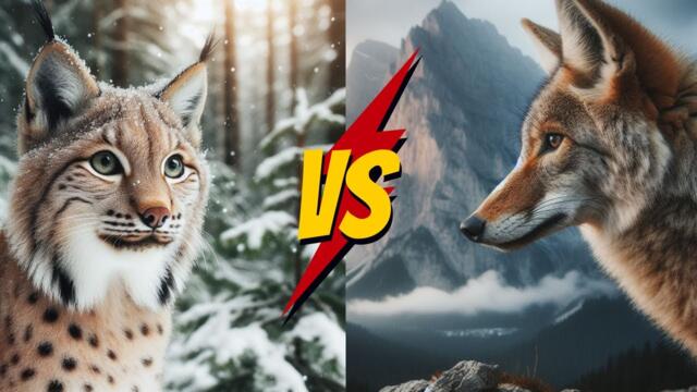 Coyote vs Lynx: A Battle of Agility and Cunning